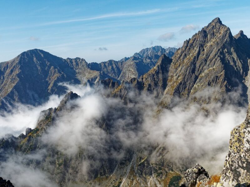 Auf den Kamm der Hohen Tatra - Slowakei