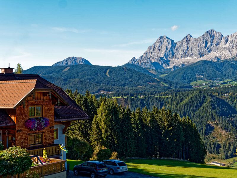 Blick auf den Dachstein