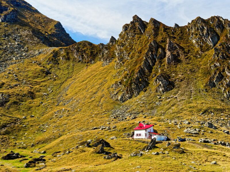 An der Transfăgărășan Hochstrasse Karpaten - Rumänien